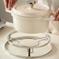 thumbnail image 4 of Campana Para Cocina Stainless Steel Pot Rack 304 Thick Insulation And Scalding Proof Pot Mat For Household Kitchen Pot Rack Storage Rack Steaming Rack Bracket, 4 of 7