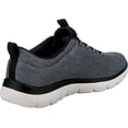 thumbnail image 4 of Mocasines Louvin de Shoes Skechers Summits para hombre, color blanco y negro, 4 of 6
