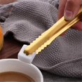 thumbnail image 4 of Juego de cucharas y pinzas para hielo BISDARUN de acero inoxidable dorado, 4 of 7