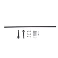 thumbnail image 3 of Online Gym Shop CB15657 Rustic Interior Sliding Barn Door Kit Hardware Set - Carbon Steel Arrow, Black - 6 ft., 3 of 8