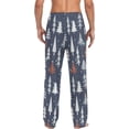thumbnail image 2 of GZHJMY Christmas Tree Pajama Pants for Men, Lounge Pants Lightweight Men Pajama Bottoms with Drawstring Pockets, Christmas New Year Birthday Gifts, Small, 2 of 6