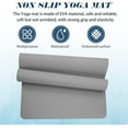 thumbnail image 2 of 10 Pack Yoga Mats Bulk, 68'' x 24'' x 4mm Thick Yoga Mats for Kids and Adult Gym Mats Bundle Latex Free Exercise Mats with Non Slip Texture for Outdoor Yoga, Pilates or Workout, 2 of 13