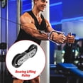 thumbnail image 4 of TAILTOSS 1pc Nylon Pulley Cable Gym Pulley System Accessory Bearing Wheel Cable Machine Wheel, 4 of 8