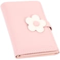 thumbnail image 3 of Small Flower Wallet Tri-folded Wallet PU Leather Card Holder Coin Purse for Girls Women, 3 of 8
