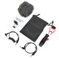 thumbnail image 1 of MovingMic MS1 Portable Condenser Interview Microphone System with Bracket for Camera, 1 of 4