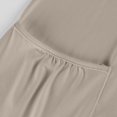thumbnail image 6 of Harem Jumpsuits For Women Casual V Neck Short Sleeve Romper Baggy Loose Fit Wide Leg Overalls with Pockets One Piece Onesie, 6 of 7