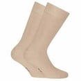 thumbnail image 1 of Rohner Basic Calcetines unisex, paquete de 2 - bambú, calcetines cortos Beige 35-38, 1 of 2