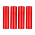 thumbnail image 3 of PSBM Stretch Wrap 15 Inch x 1500 Feet 4 Rolls 63 Gauge Red Opaque Hand Plastic Shrink Film for Pallet Packaging Moving Packing, 3 of 10