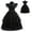 Only Dress, variant on Lstmmwd Black Dress Up  Addams Costume for Girls Birthday Party Halloween Cosplay Outfit with Accessories 3-12Y