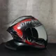 thumbnail image 3 of Cascos de carreras de cara completa con visera para motocicleta, casco certificado por DOT para exteriores, casco de motocicleta, casco capacetes para NBTK109, 3 of 5