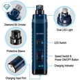 thumbnail image 4 of PATPET Dog Nail Trimmers, Rechargeable Electric Pet Nail Grinder, 2-LED Electric Dog & Cat Nail Grinder ,Quiet Design,2-Speed, 4 of 7
