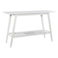 thumbnail image 1 of Linon Samantha Table Console en Bois, Blanc, 1 of 16