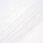 Shason Textile 60 x 1.5 Yards Carnation Lace for Special Occasion, White