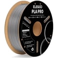thumbnail image 1 of Filamento para impresora 3D ELEGOO PLA PRO, 1,75 mm, plateado, 1 kg, 1 of 8