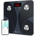 thumbnail image 1 of B&aacute;scula digital inteligente para ba&ntilde;o, b&aacute;scula para peso y grasa corporal, sincronizaci&oacute;n con Bluetooth, monitor de salud, 25.9 x 25.9 cm, color Etekcity NA, 1 of 10