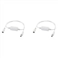 thumbnail image 1 of 2X 24 Hour Auto Reboot Router Routing Timer Reset Tool DC Power Timing Fiber Modem Router DC Power Manager White, 1 of 8