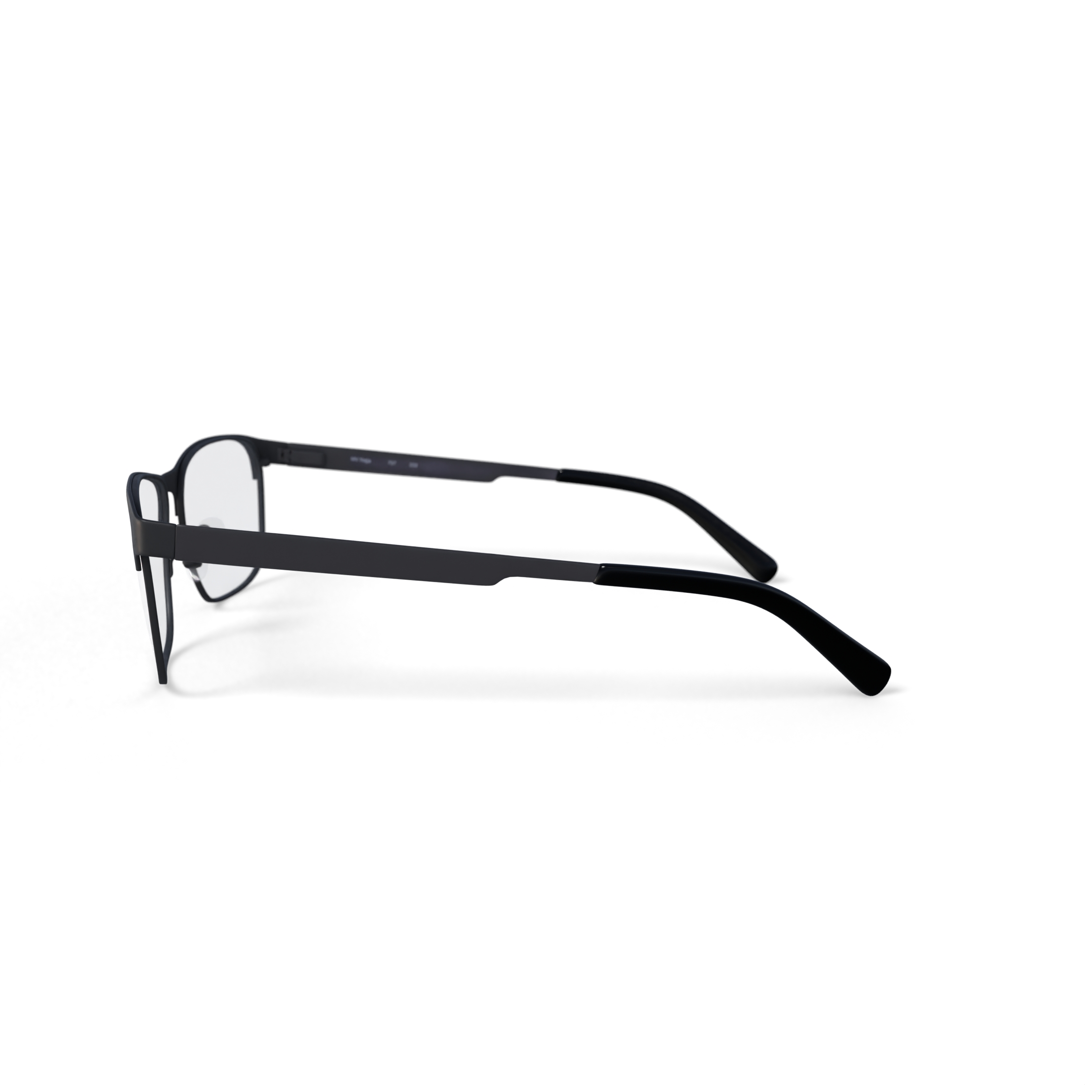 Walmart Men's NAJJA Rectangular Prescription Eyeglasses with Case