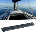 thumbnail image 6 of Boat Deck Fishing Ruler EVA with Adhesive Backing Precision Marks Easy to Read High Density Fish Measuring Tool for Fishing Sailboats Yachts dark gray white, 6 of 9