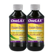 Senna Syrup Liquid Natural Vegetable Laxative 8.8mg- 2 Pack