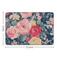 thumbnail image 5 of Pioneer Flower Floral Print Flannel Non Slip Door Rugs,Washable Door Mats Indoor,Decorative Door Mats,Dirt-Resistant and Absorbent Doormat for Entrance,Bedroom,Kitchen,Bathroom,23.5"x16", 5 of 5
