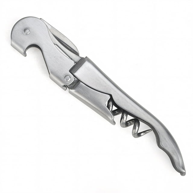 Aspire Stainless Steel Corkscrew, All-in-One Waiter Bottle Opener Bar Tool