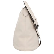 Longchamp Le Pliage Xtra Medium Leather Shoulder Bag, White