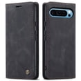 thumbnail image 2 of CaseMe Leather for Google Pixel 9 Pro XL Case, Flip Wallet Leather Case with Card Holder Magnetic Closure Shockproof Kickstand Protective Phone Cases Cover for Google Pixel 9 Pro XL,Black, 2 of 12