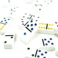 thumbnail image 4 of Cardinal Games - Double 6 Color Dot Dominoes, 4 of 6