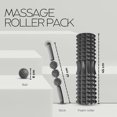 thumbnail image 2 of Roller, Ball and Massage Bar Pack. Foam Roller for Therapy, Muscle Massage, Pilates and Yoga. Fitness Foam Roller, 2 of 5