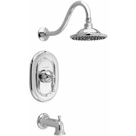 - American Standard T440.502.002 Quentin Bath/Shower Trim Kit with Metal Lever Handle and 12