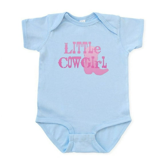 CafePress - Little Cowgirl Infant Bodysuit - Baby Light Bodysuit, Size Newborn - 24 Months