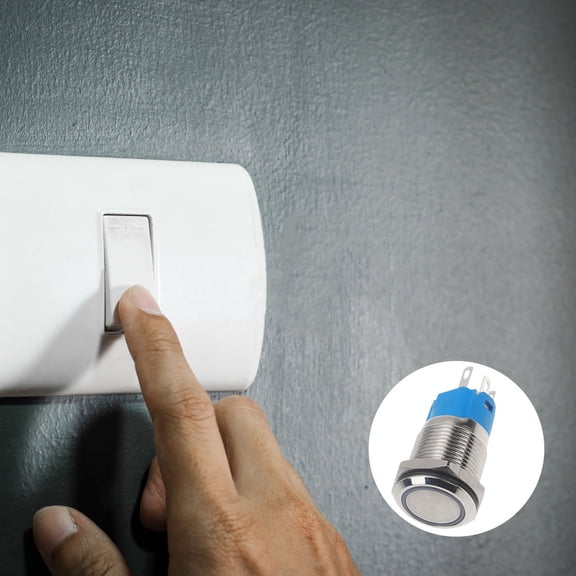 YUYUETIME Stainless Steel Illuminated Push Button for Vehicle Control - and Automotive Accessory