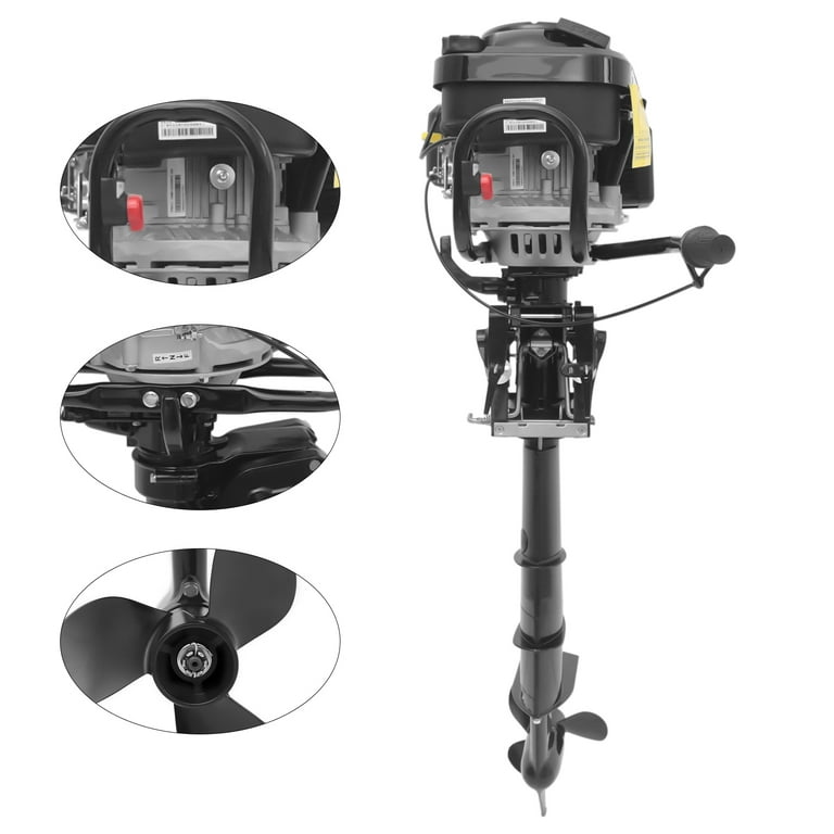  Electric Outboard Motor, 1800W 48V Outboard Trolling Motor  Superior Engine Outboard Motor Inflatable Fishing Boat Outboard Engine  Tiller Control for Small Yacht Kayak Canoe Sailboats : Sports & Outdoors
