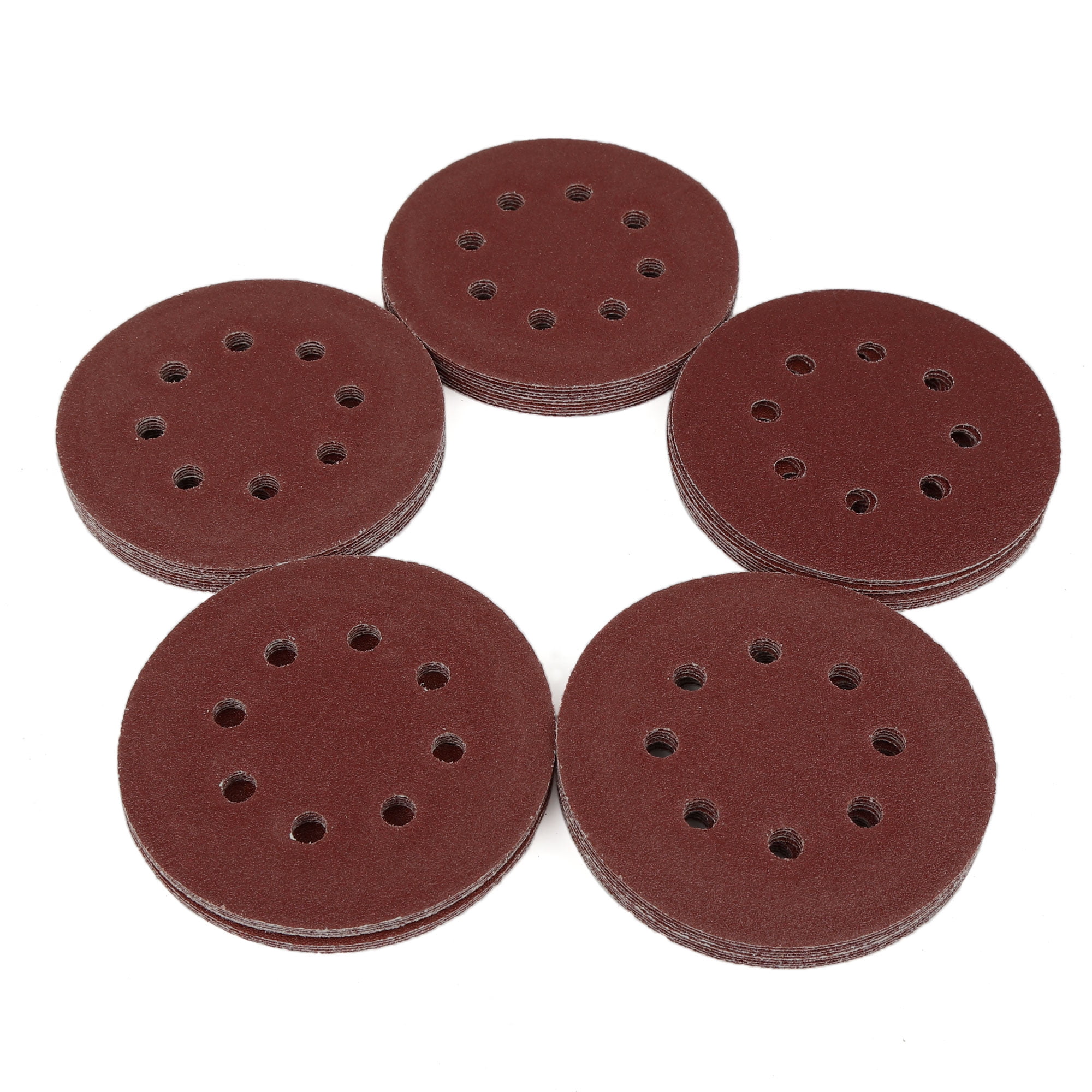 Nrthtri Sanding Paper 25pcs 5 Inch 125mm 8 Hole Sanding Discs 400-1200 Grit Sandpaper Nrthtri Sanding Paper 25pcs 5 Inch 125mm 8 Hole Sanding Discs 400-1200 Grit Sandpaper