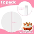 thumbnail image 2 of Juego de 12 Bases Redondas para Pastel CHENZEM Blancas de 25 cm, 2 of 7