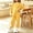 #6Yellow, variant on Acaics Girls' 2 Piece Ribbed Tracksuit Set: Color Block Crew Neck Long Sleeve Cuffed Jogger Outfit, Soft Daily Loungewear for Girls Ages 6 Months–6