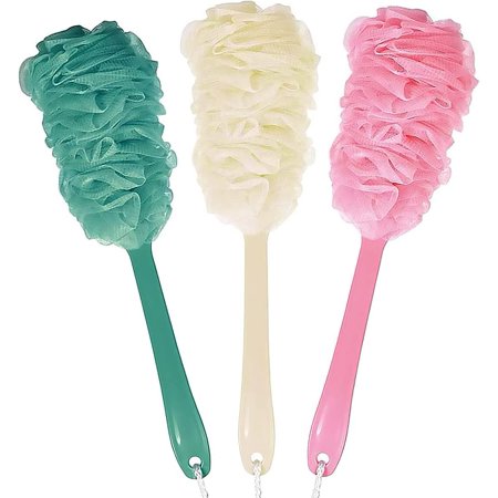 Lot de 3 brosses de nettoyage réglables en éponge douce avec long manche en plastique pour carafe en verre, bouteille de vin (couleur aléatoire