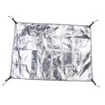 thumbnail image 1 of Colchoneta de aluminio para acampar, impermeable, plegable, de aluminio, resistente a la humedad El 150x200CM Cola Manta de aluminio, 1 of 8