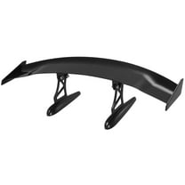 NICEXMAS Auto Tail Wing Spoiler Car Rear Tail Wing Black ABS 1Set