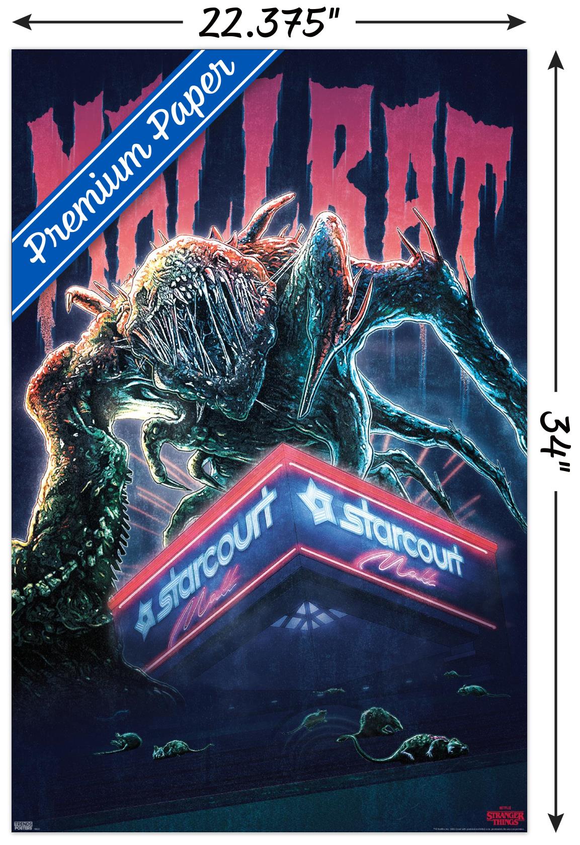 Netflix Stranger Things 3 - Mallrat Wall Poster, 22.375" x 34"