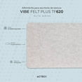 thumbnail image 2 of Mouse Pad Acteck VIBE FELT PLUS TF620 Antideslizante Gris Claro AC-934503, 2 of 6