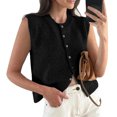thumbnail image 2 of Fgnfyis Cardigan Tricoté Mode Automne Hiver pour Femmes Style Maillard Décontracté Noir m, 2 of 4