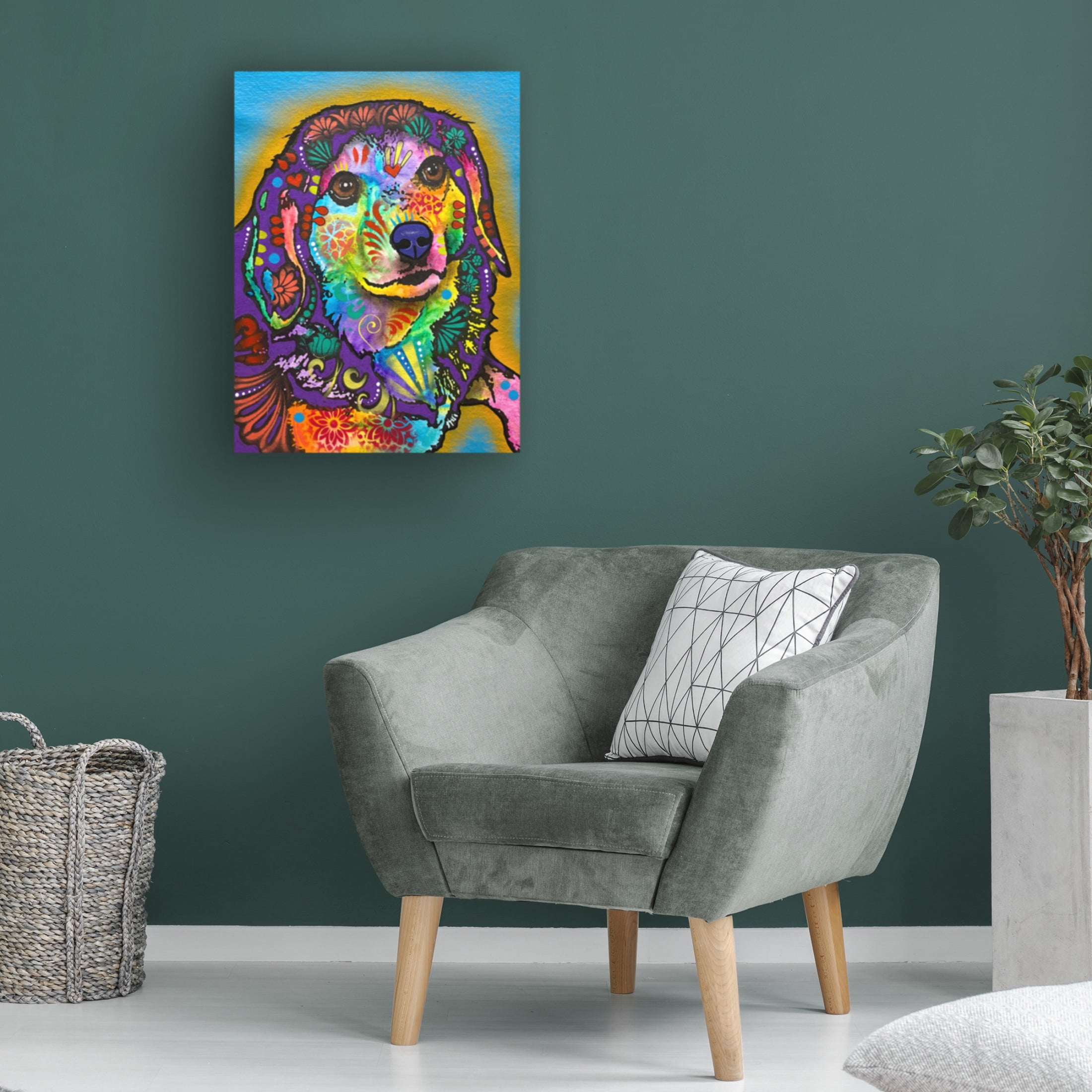 Canvas Wall Art - Dean Russo 'I Love You Daddy' Wall Art for Living Room, Bedroom, or Office Décor by Trademark Fine Art - 18 x 24 Inches