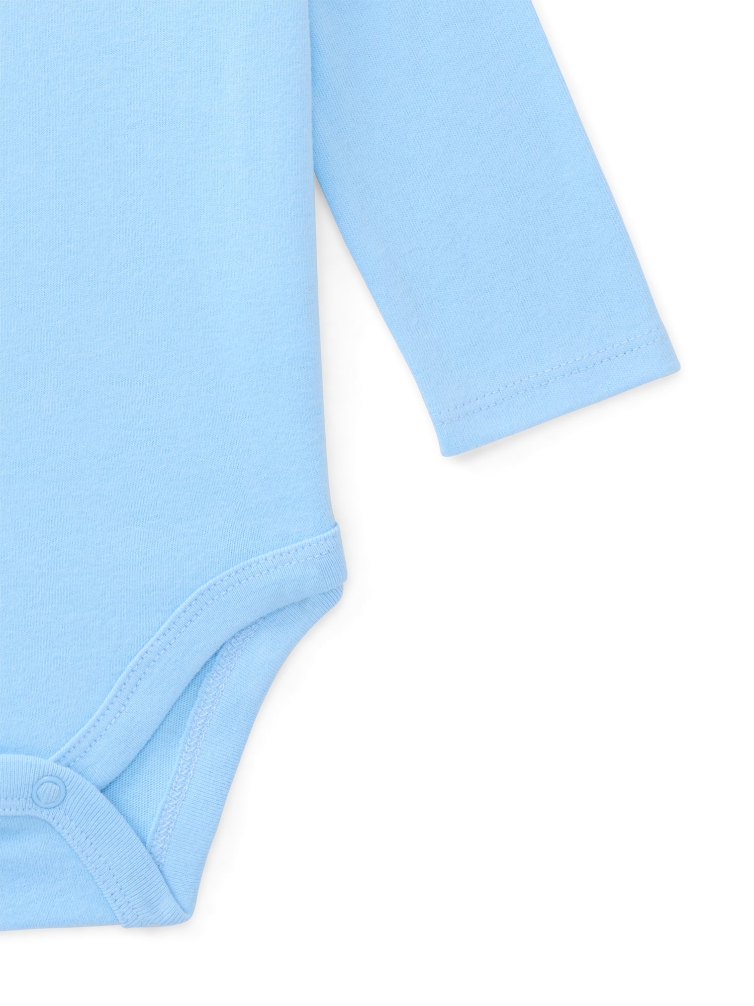Garanimals Baby Boys Graphic Bodysuit with Long Sleeves, Sizes 0M-24M