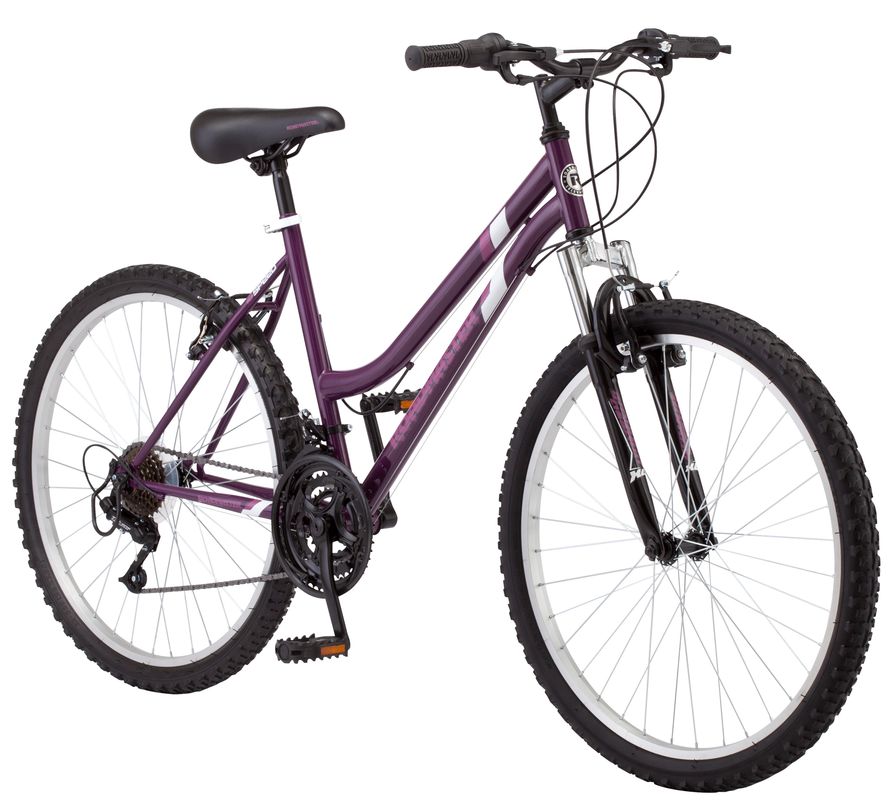 Roadmaster Granite Peak Women's Mountain Bike, 26" wheels Purple - image 2 of 7