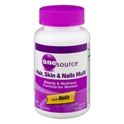 Avention One Source Hair, Skin & Nails Formula with Biotin for Women Caplets, 60 Ct