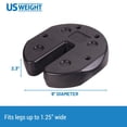 thumbnail image 2 of Set de Pesas para Toldos con Relleno US Weight 4x 13.6 kg Sin Atrapamiento, 2 of 8