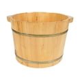 thumbnail image 1 of Lavabo de Madera para Pies, Cubo para Lavar Los Pies, Sauna, Bañera para Pies, Barril de Baño de Pies Engrosado, Lavabo para Pedicura para Mujeres Y H, 1 of 9