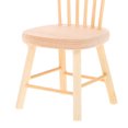 thumbnail image 4 of FELTECHELECTR 2 piezas de muebles pequeños para casa de muñecas, sillas de madera, accesorios fotográficos, adornos de madera, 4 of 5