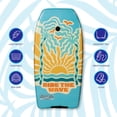 thumbnail image 2 of Bluewater Beach 37" Foam Bodyboard with Leash, 125-155 lbs., Ride The Wave Print, 2 of 6